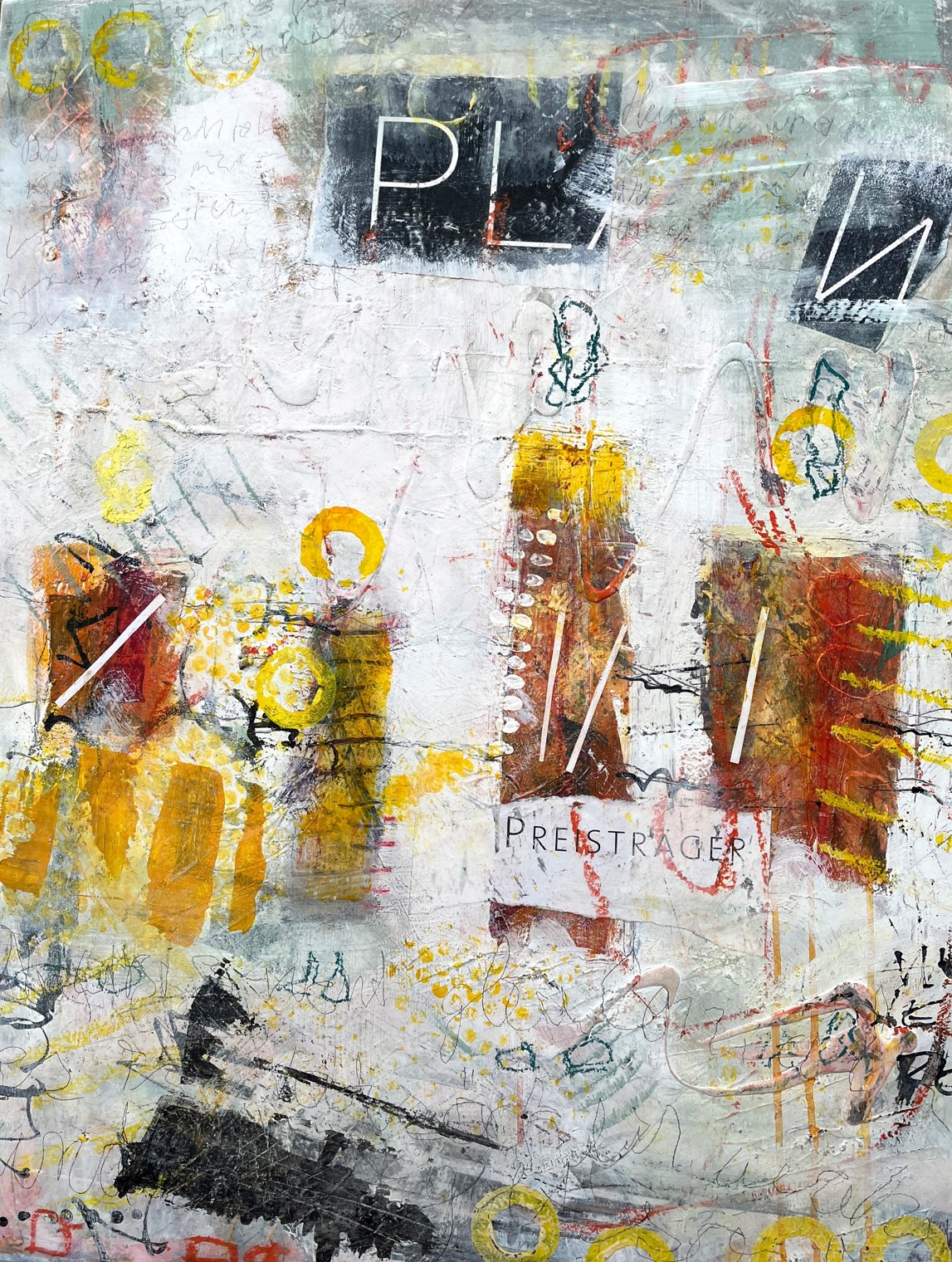 Begegnung I – Acryl auf Leinwand