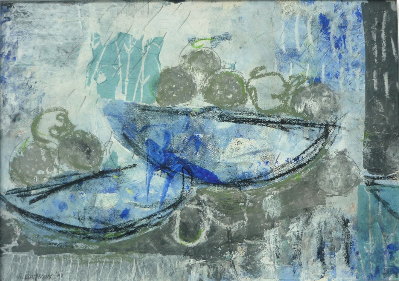 Eiskugeln – Acryl auf Leinwand