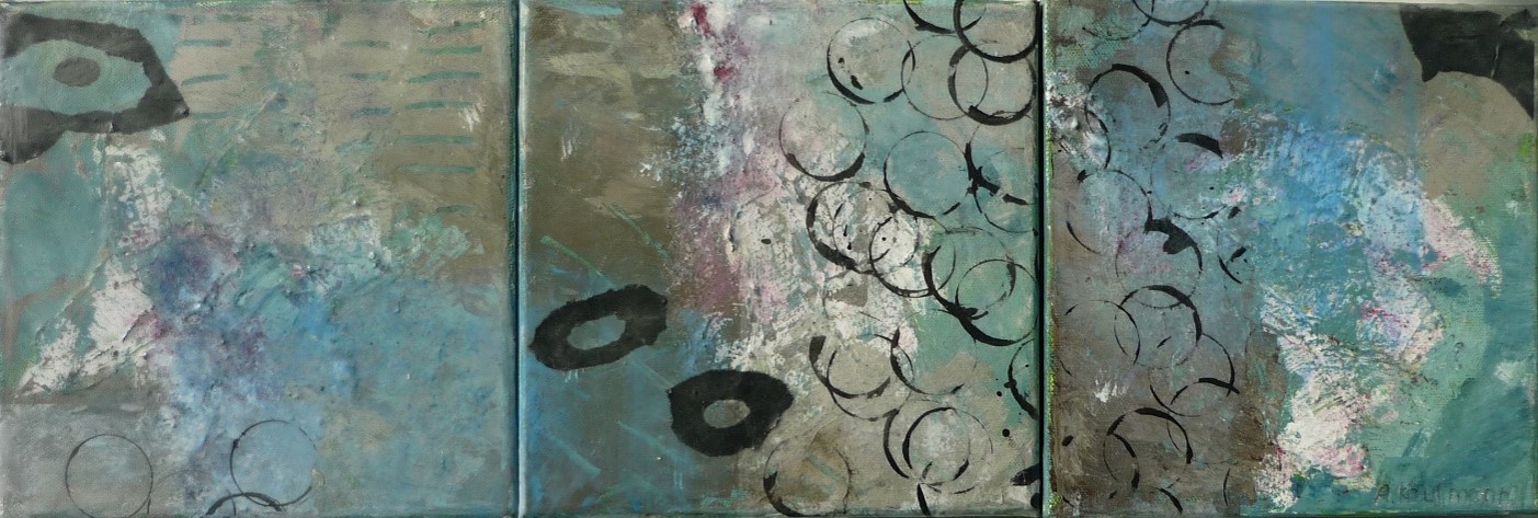 Tag am Meer – Acryl auf Leinwand